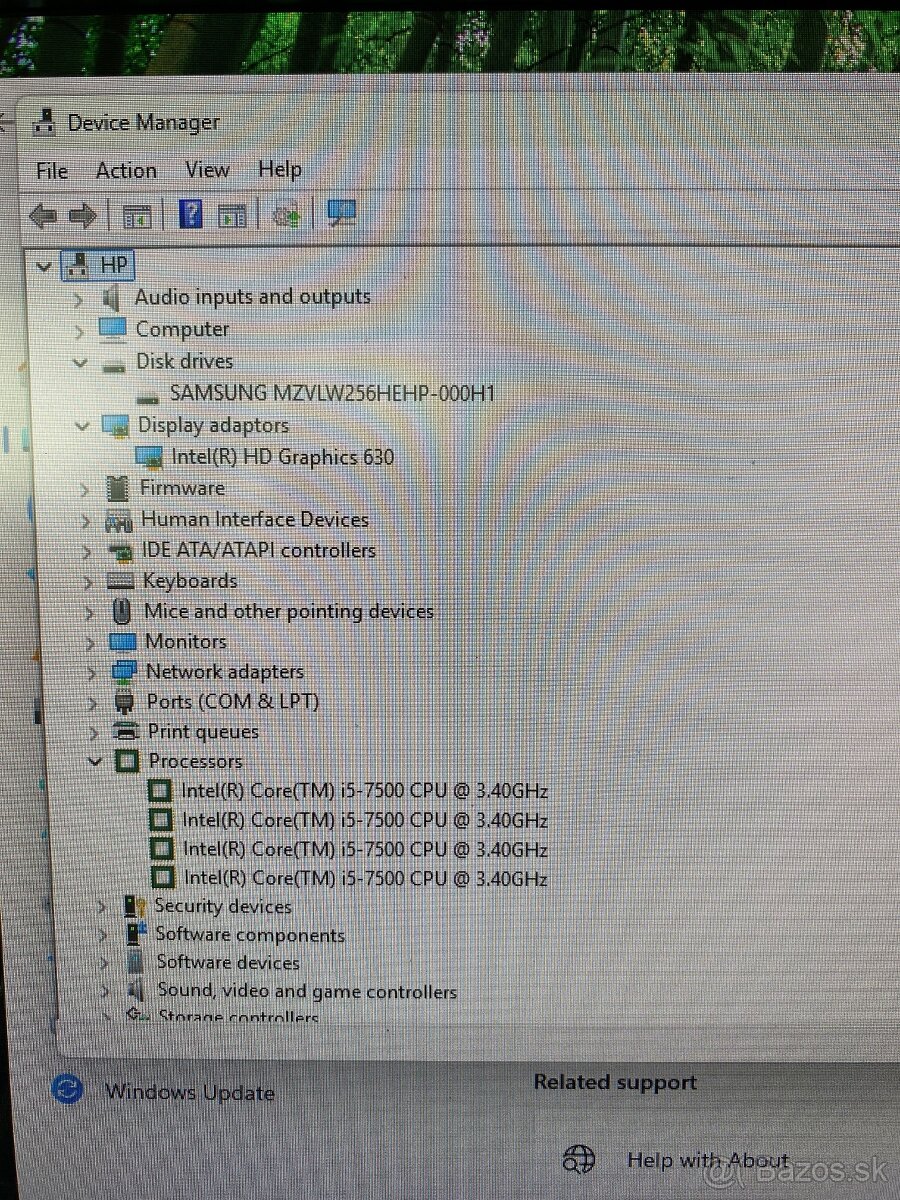 HP i5 7500 4jadro,8GBDDR4,HD630,256GBSSD - 7