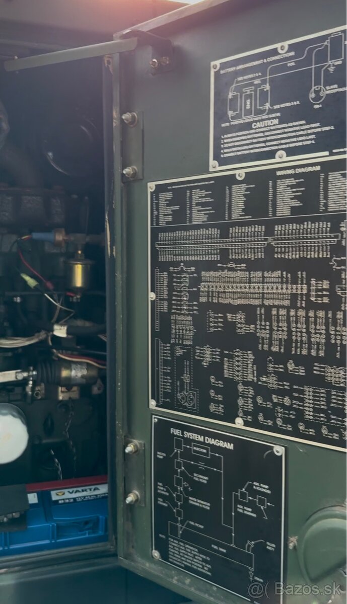 Humvee, US Army elektrocentrala - 7