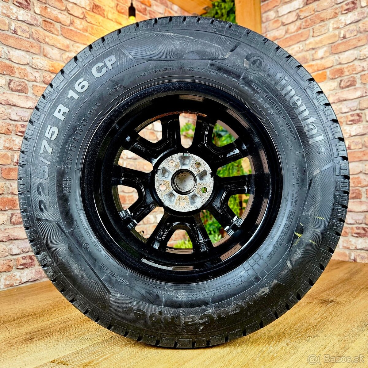 Alu R16 5x118 orig. FIAT DUCATO+ letné pneu 235/65R16C - 7