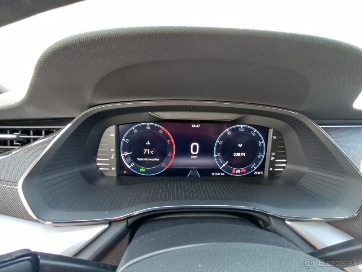 Škoda Octavia Combi Style 2.0 TDI 110kW 7°AP DSG Cena s DPH - 7