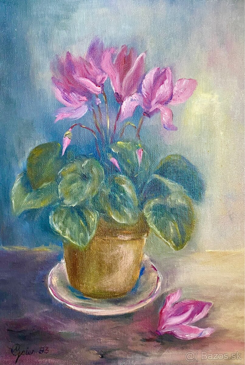 Staré krásné obrazy 2 kusy - 7