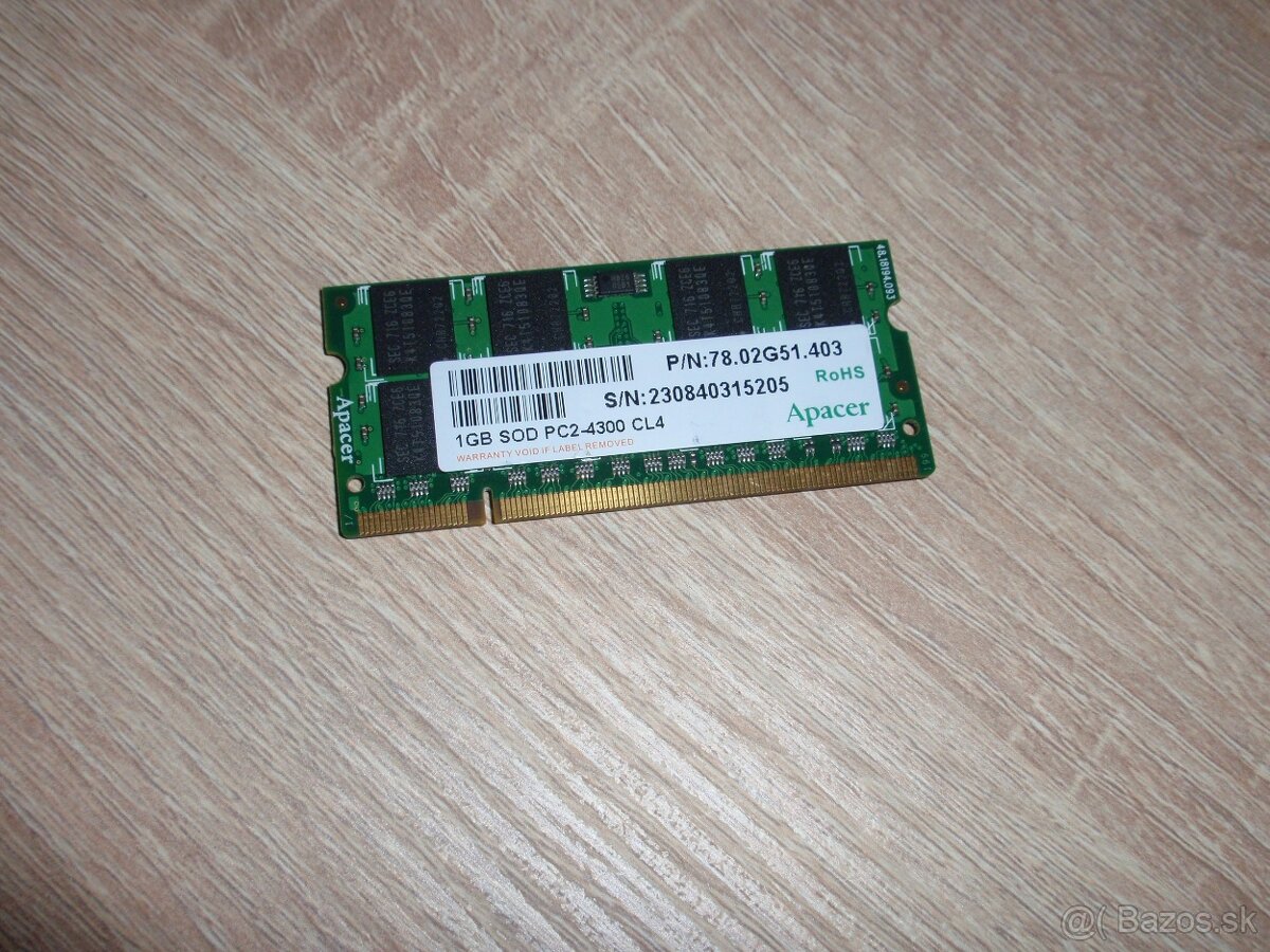 DDR2 SO-dimm pamate pre notebooky - 7
