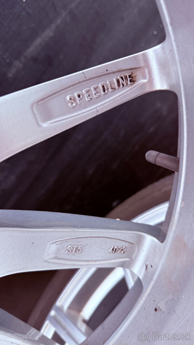 🚗 Predám: Originál AUDI Disky speedline 19" s Pneu - 7