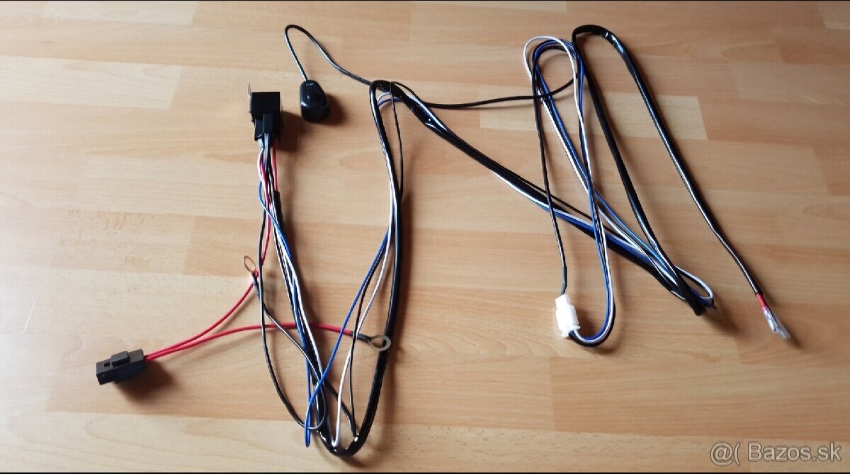 Kabeláž na led rampy - svetla
- 7