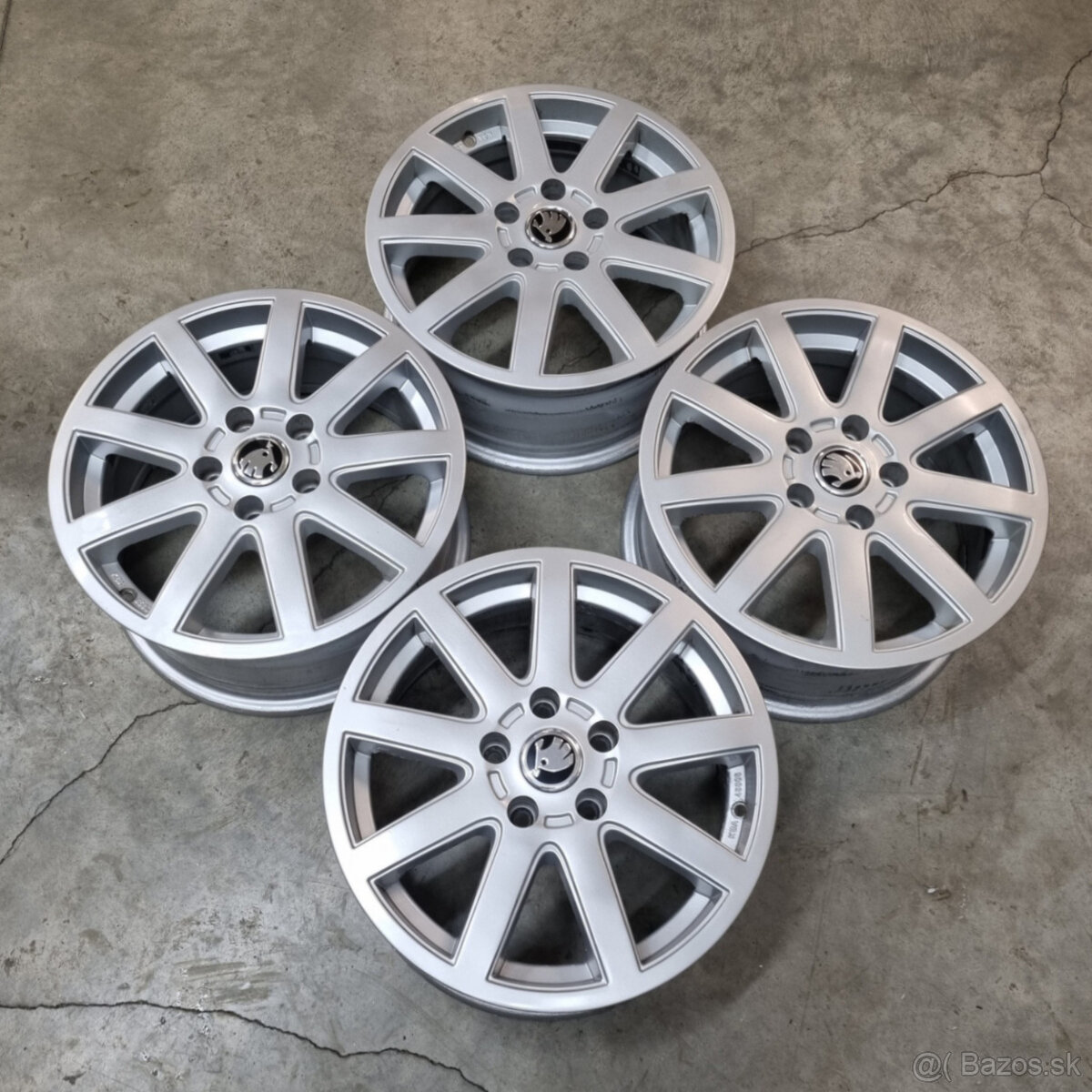 Hliníkové disky 5x112 R16 7J ET48 - 7