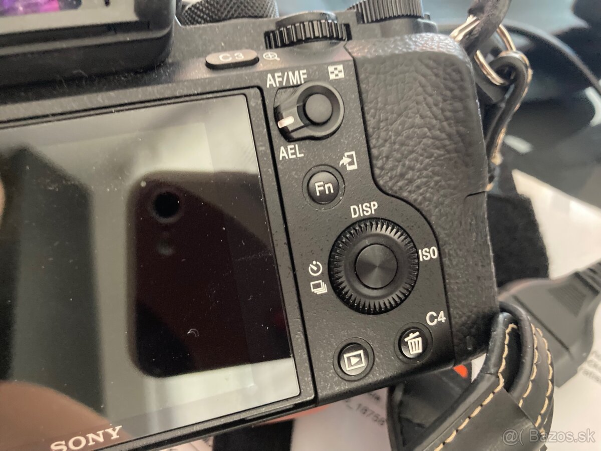 Sony Alpha II telo + 2 baterie + obal - 7