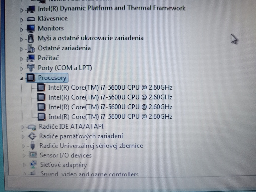 predám Dell latitude 5450 - Intel core i7 - 4gb ram - 7