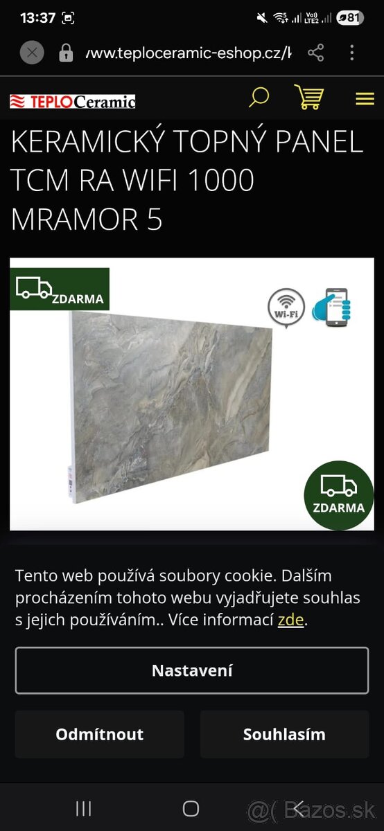 Keramicky panel-Čáry - 7