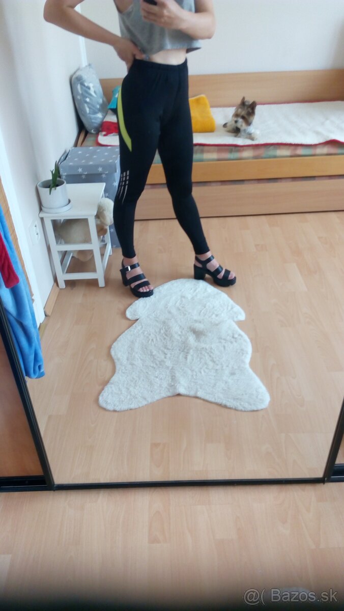 Dámske legíny s prúžkami - 7