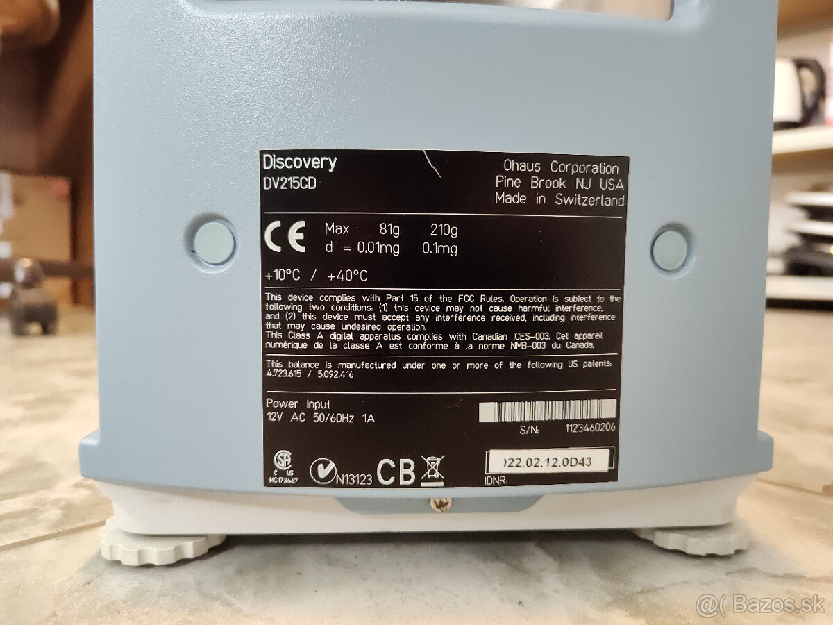 mikro váha DISCOVERY DV215CD - 7