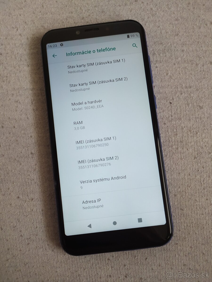 Alcatel 1S 5024D modrý 3/32GB - 7