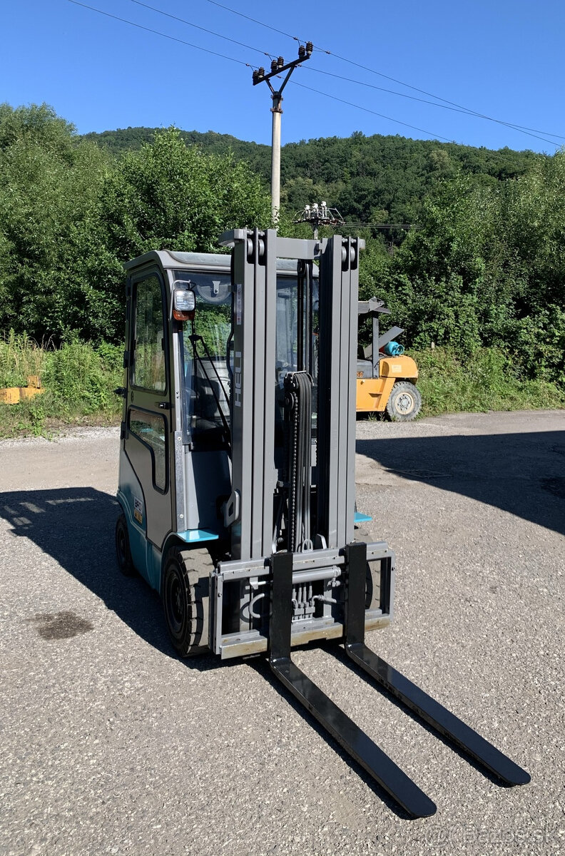 Heli CPYD 18, Nissan LPG, triplex, kabína, 1155 mth, r. 2019 - 7