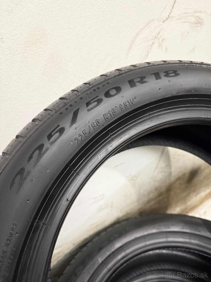 Nejazdene letné pneumatiky 225/50/18 Pirelli Cinturato P7 - 7