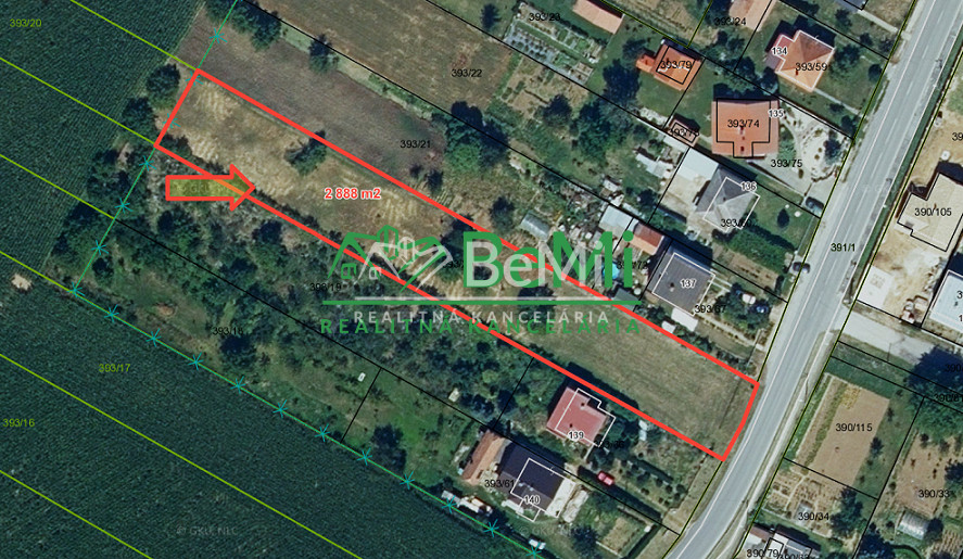 ZNÍŽENÁ CENA na predaj stavebný pozemok v obci Horné Štitáre - 7