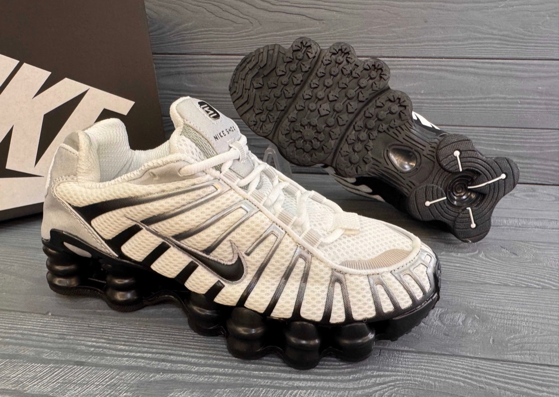 Nike Shox TL White&Black - 7