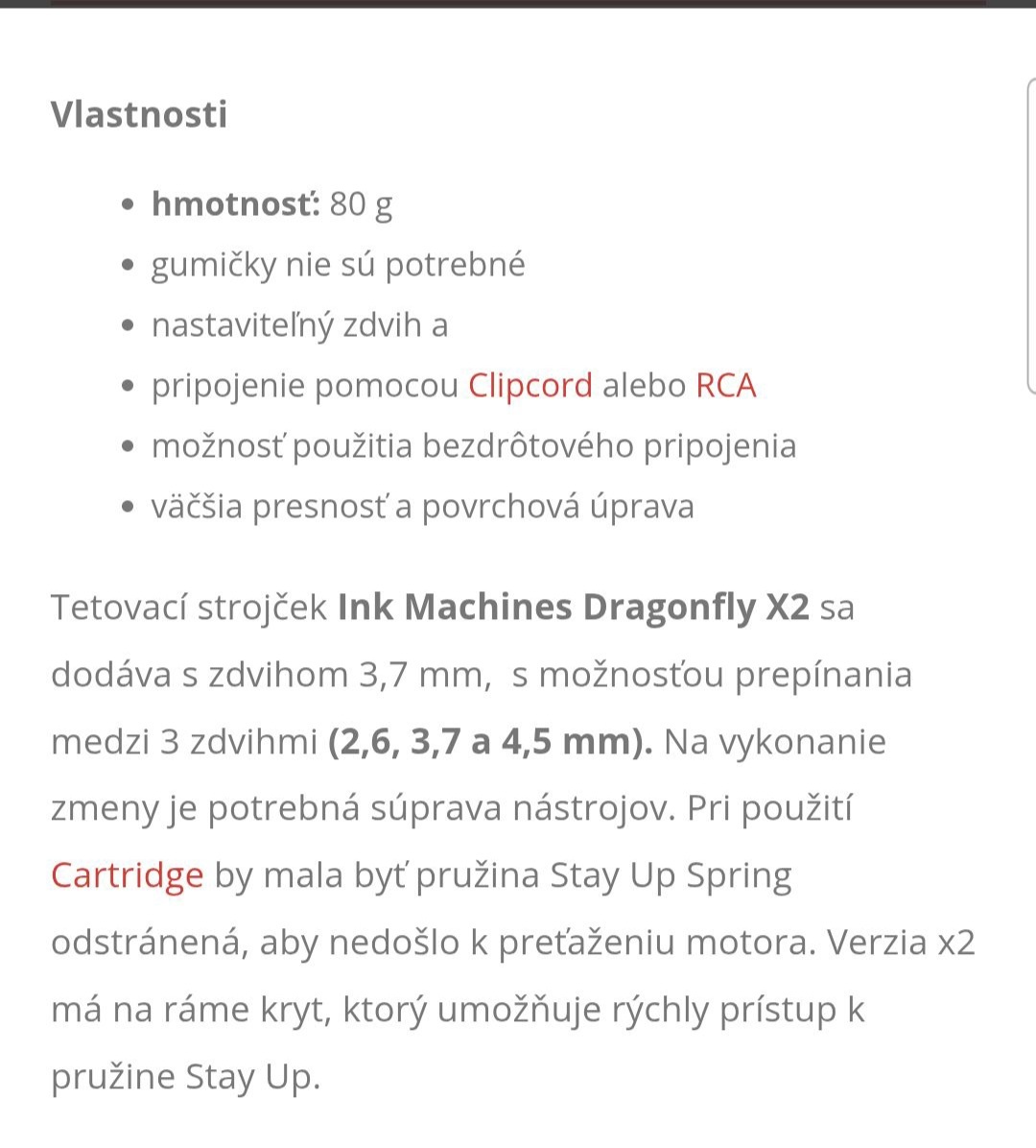 Tetovací strojček Dragonfly X2 - 7