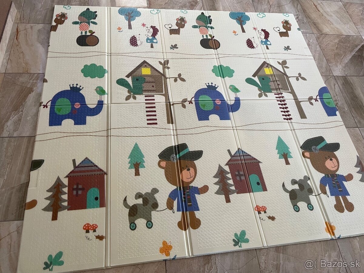 Detská XL ohrádka 200 x 180 cm viac farieb - 7