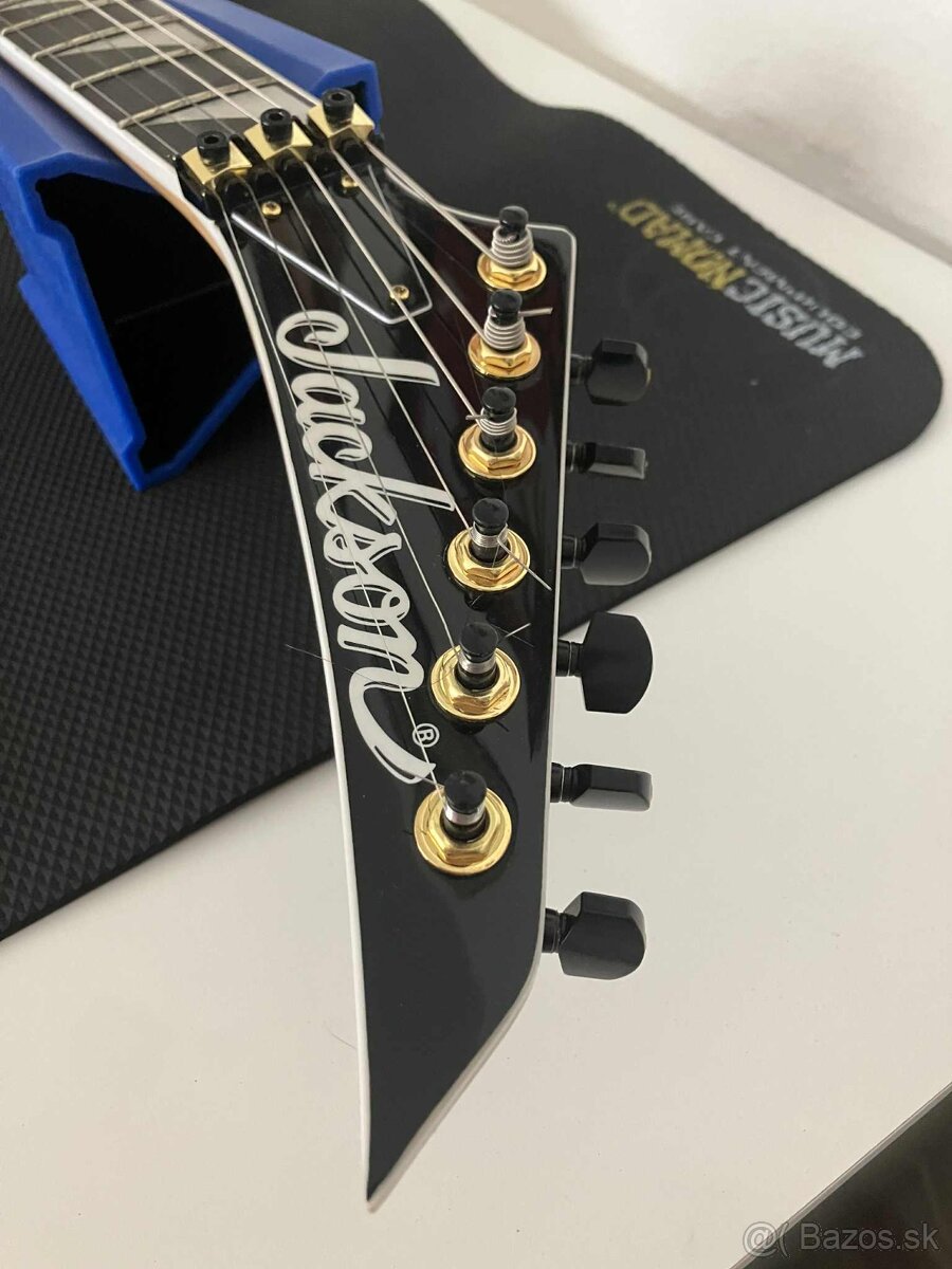 - Jackson elektrická gitara – fialová, Floyd Rose - 7