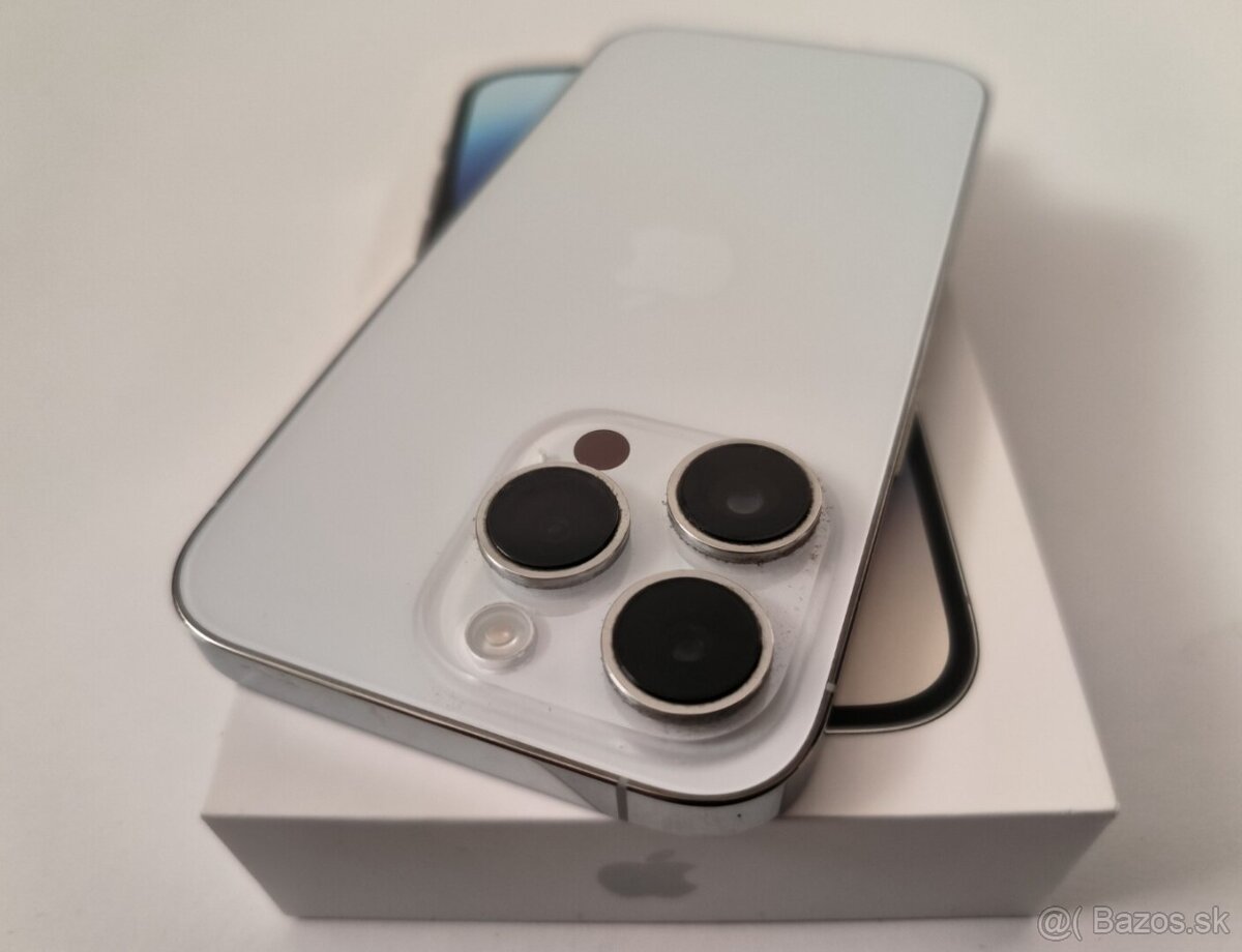 apple iphone 14 PRO 128gb Silver / Batéria 100% - 7