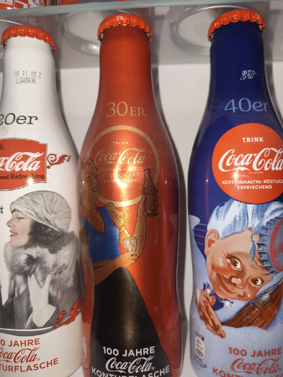 Coca cola hliníkové fľaše 100. Rokov - 7
