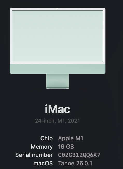 iMac M1, 24 inch, 2021 - 7