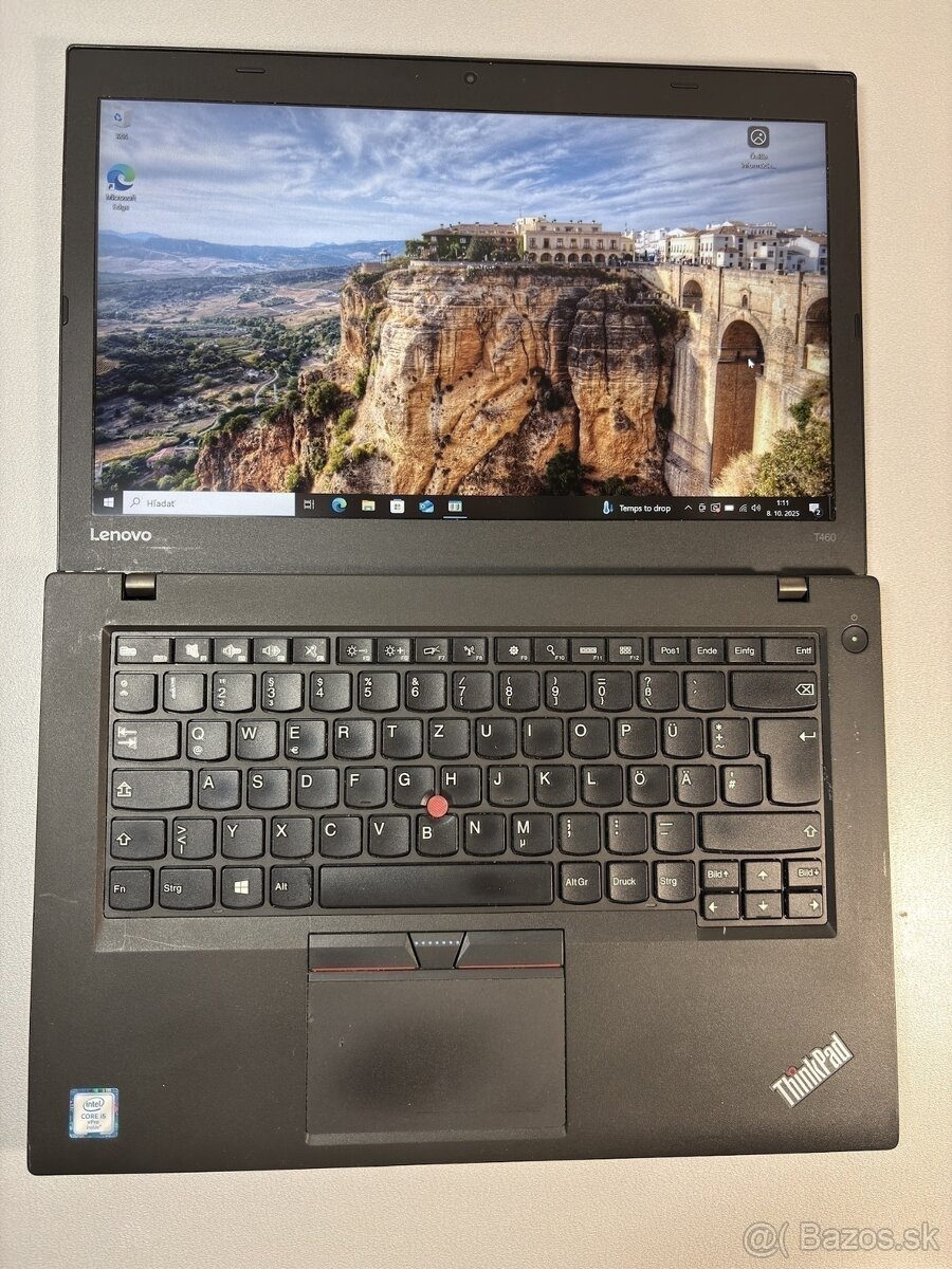 #094 - Lenovo ThinkPad T460/i5/8GB/256GB/W10 - 7