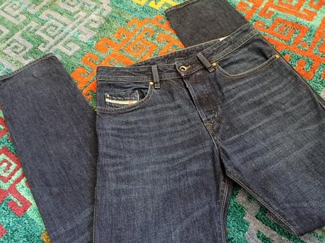 Pánske rifle Diesel W30 L32 - raz oblečené - 7