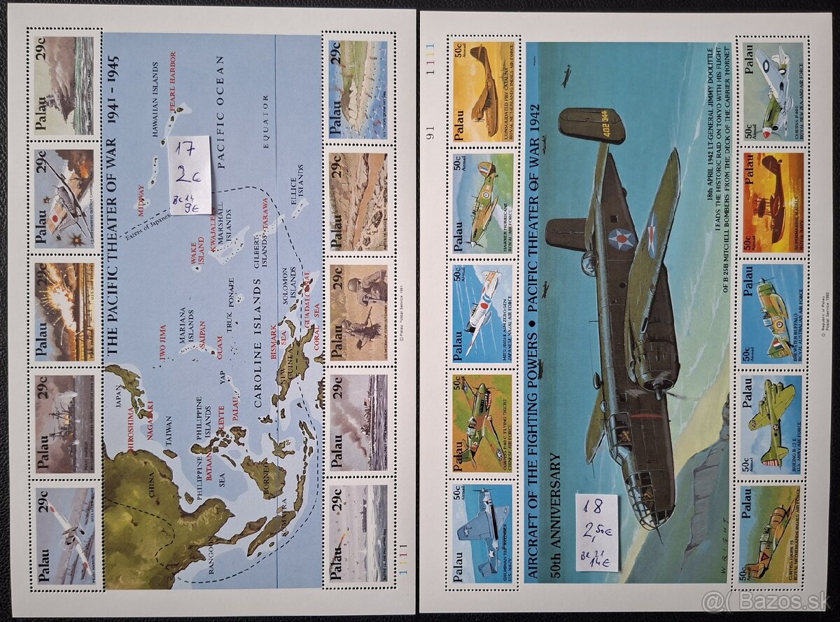 Postove znamky Mix 15 (57poloziek) - 7