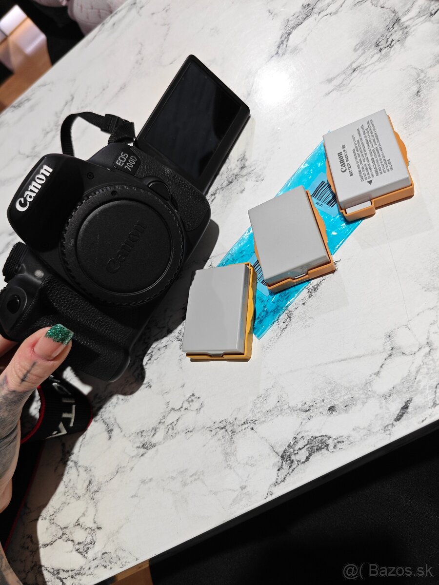 Zrkadlovka Canon EOS 700 D + príslušenstvo - 7