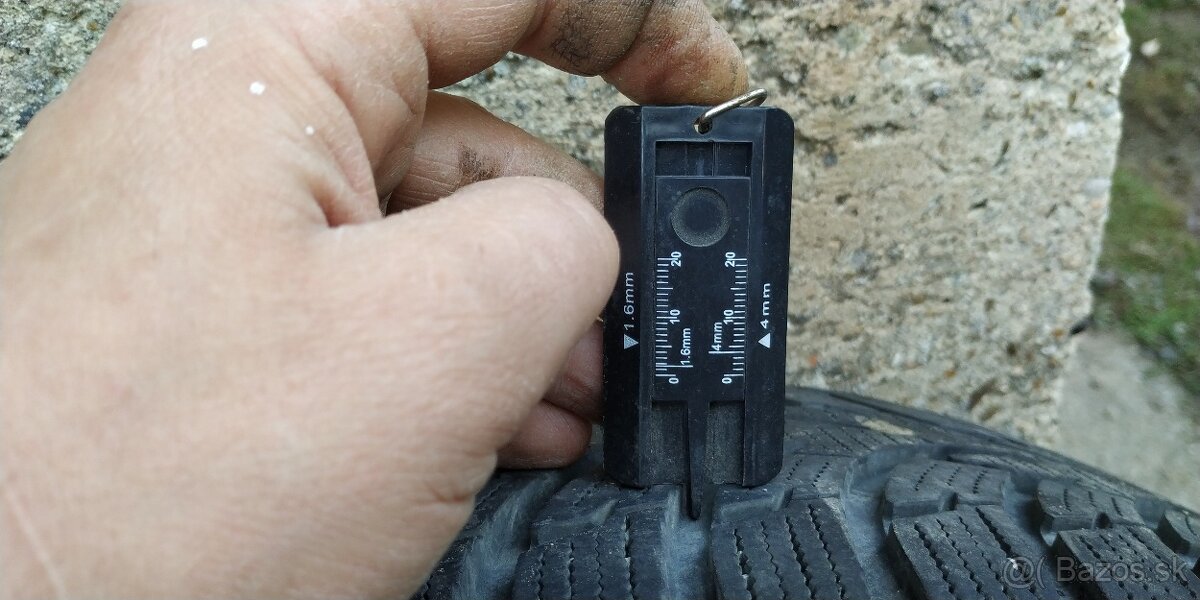 Zimná sada Nokian 195/65 R15 na diskoch VW 5x100 - 7