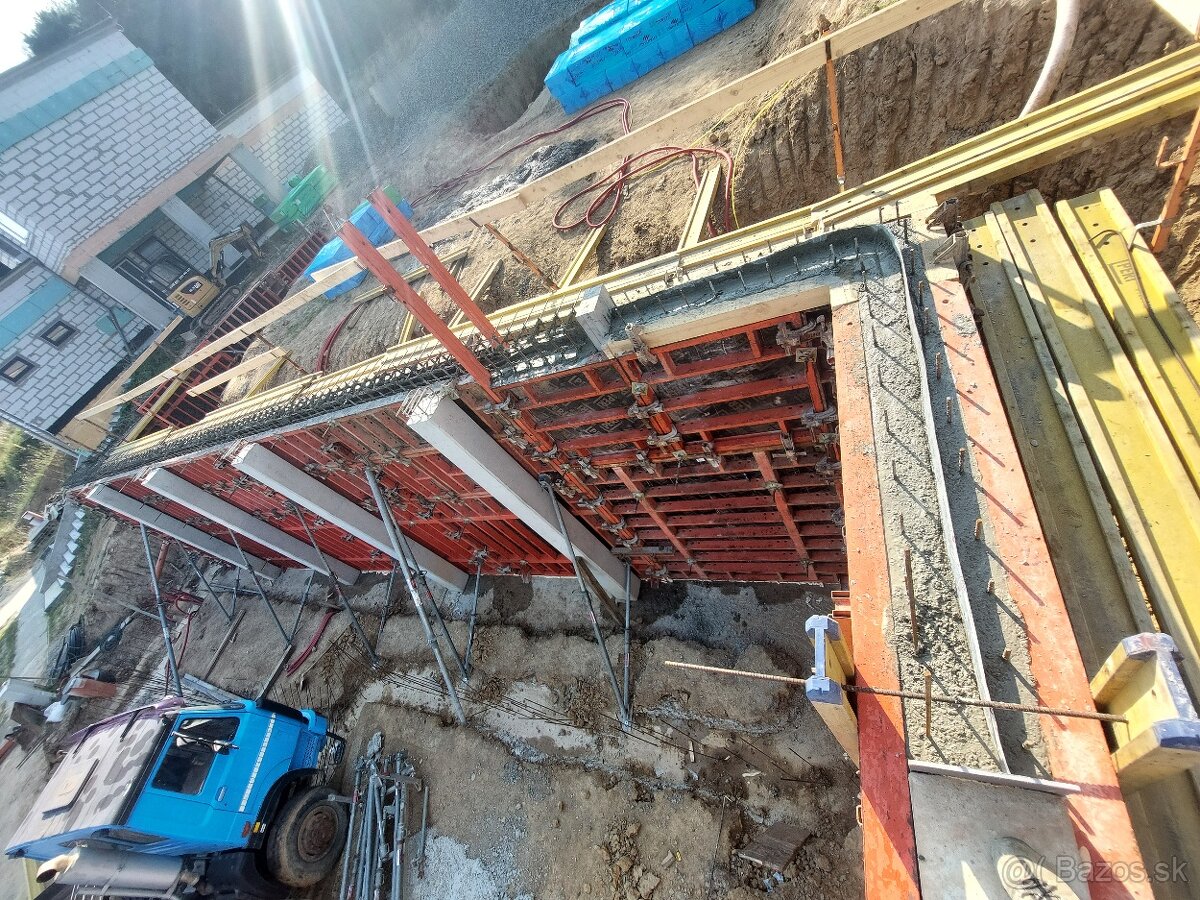 Stenové debnenie peri - prenájom - 7