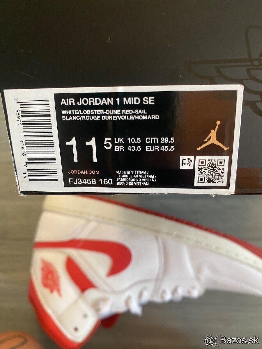 NIKE AIR JORDAN MID SE 45,5 - 7