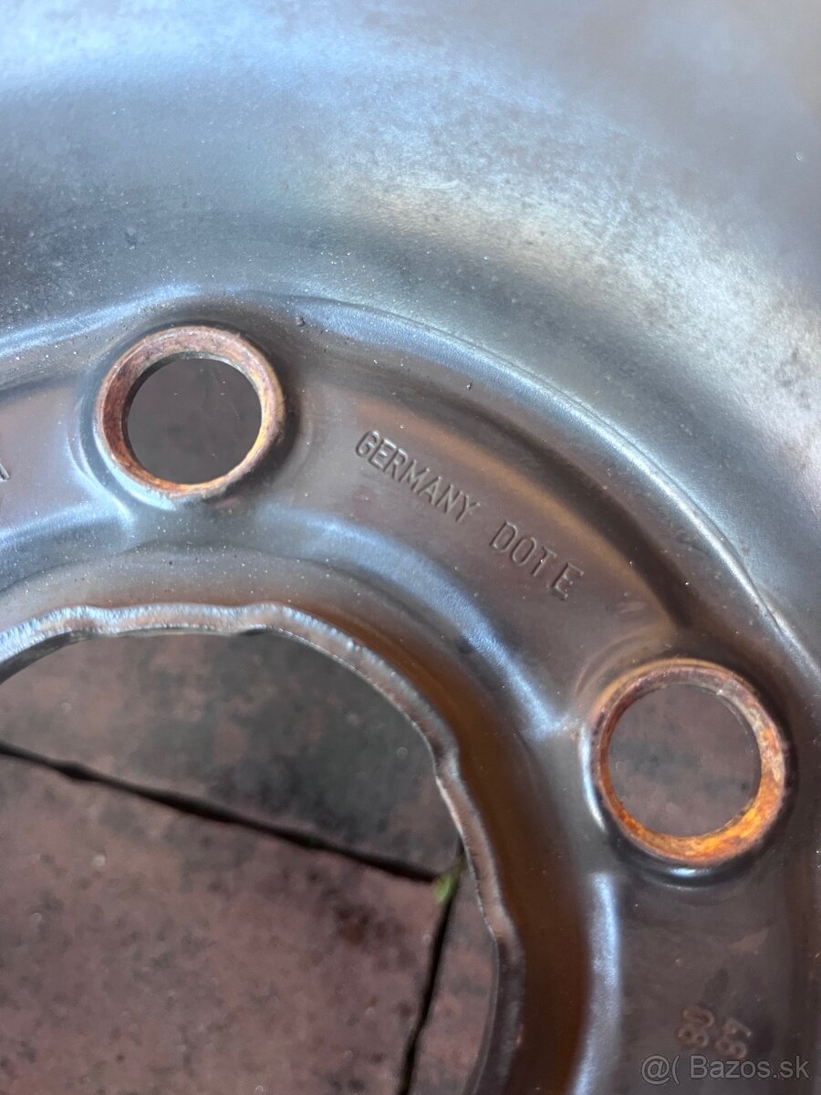 Plech. disky Opel R16, 5x120 - 7