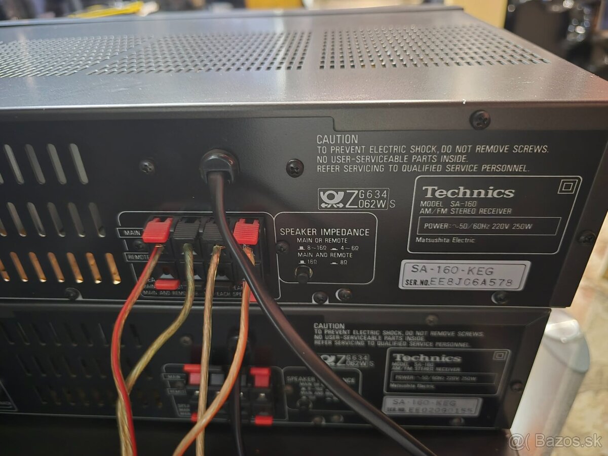 TECHNICS SA-160 stereo receiver s equalizerom - 7