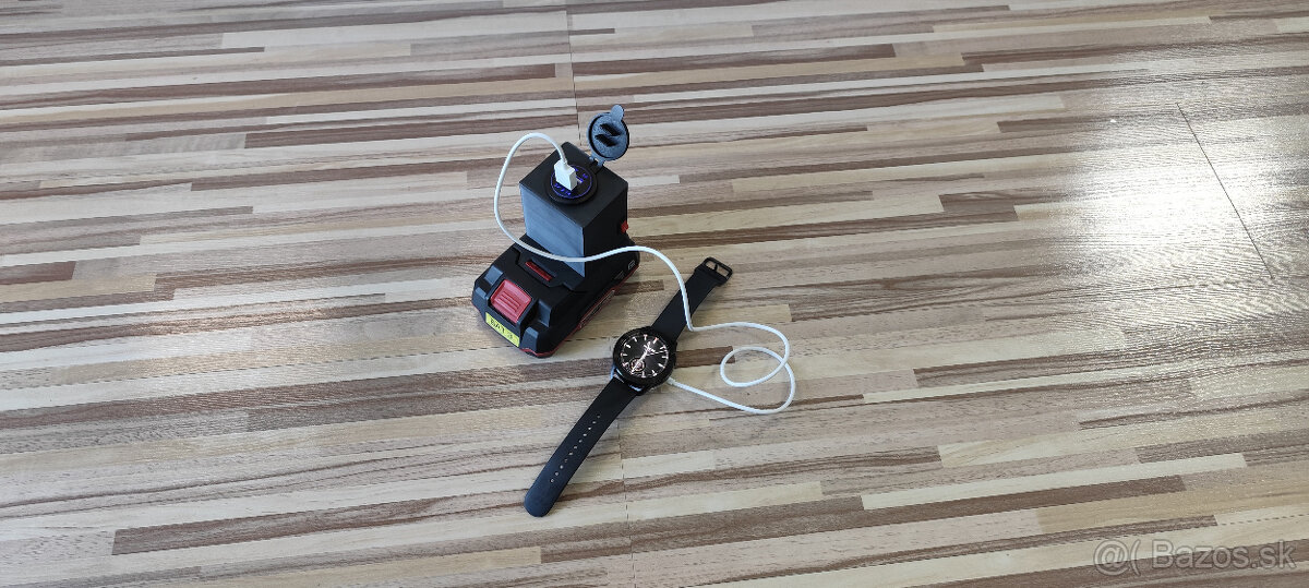 USB nabíjací adapter na batériu parkside - 7