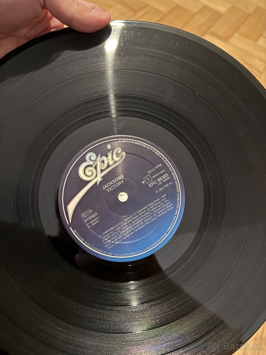 Jacksons - Victory LP vinyl - 7