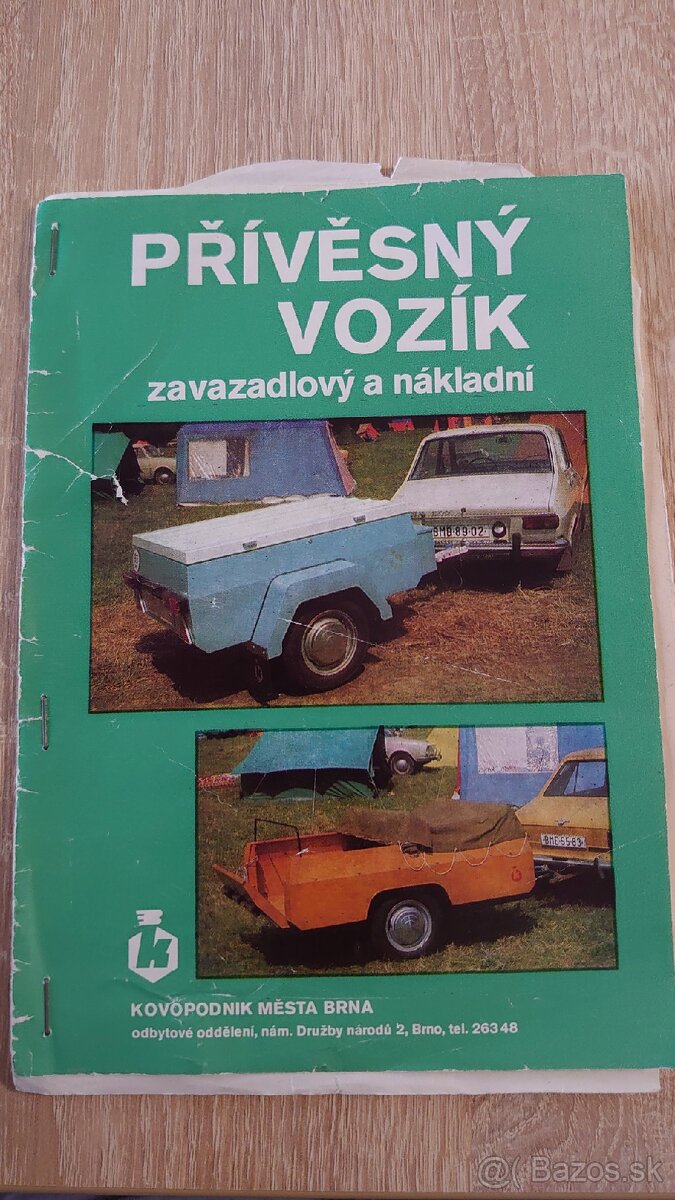 Retro prívesný vozík KPN 250 S - 7