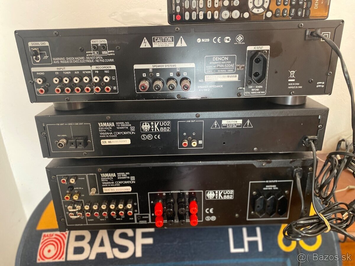 Predam zosilovac DENON a YAMAHA - 7