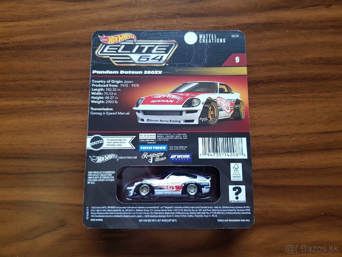 Predám modely Hot Wheels Elite 64 - 7