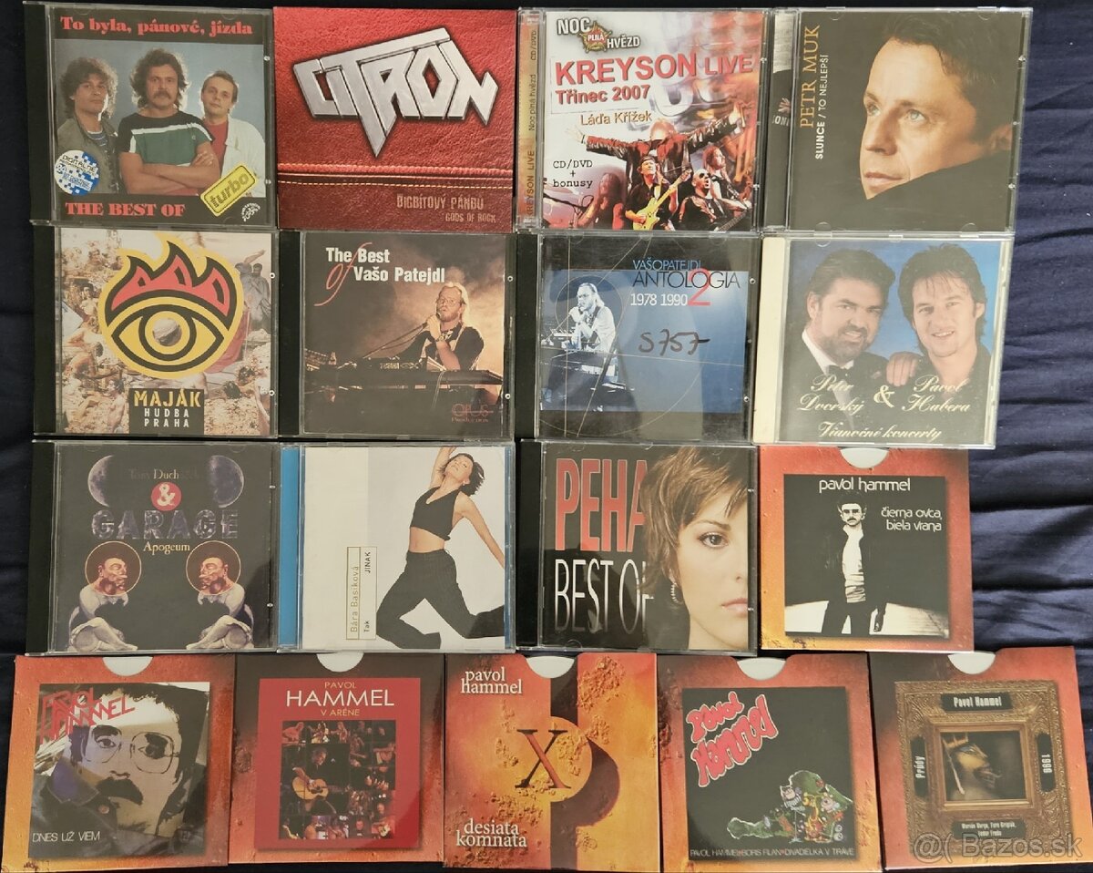 CD predaj: československá a zahraničná tvorba 10 - 7