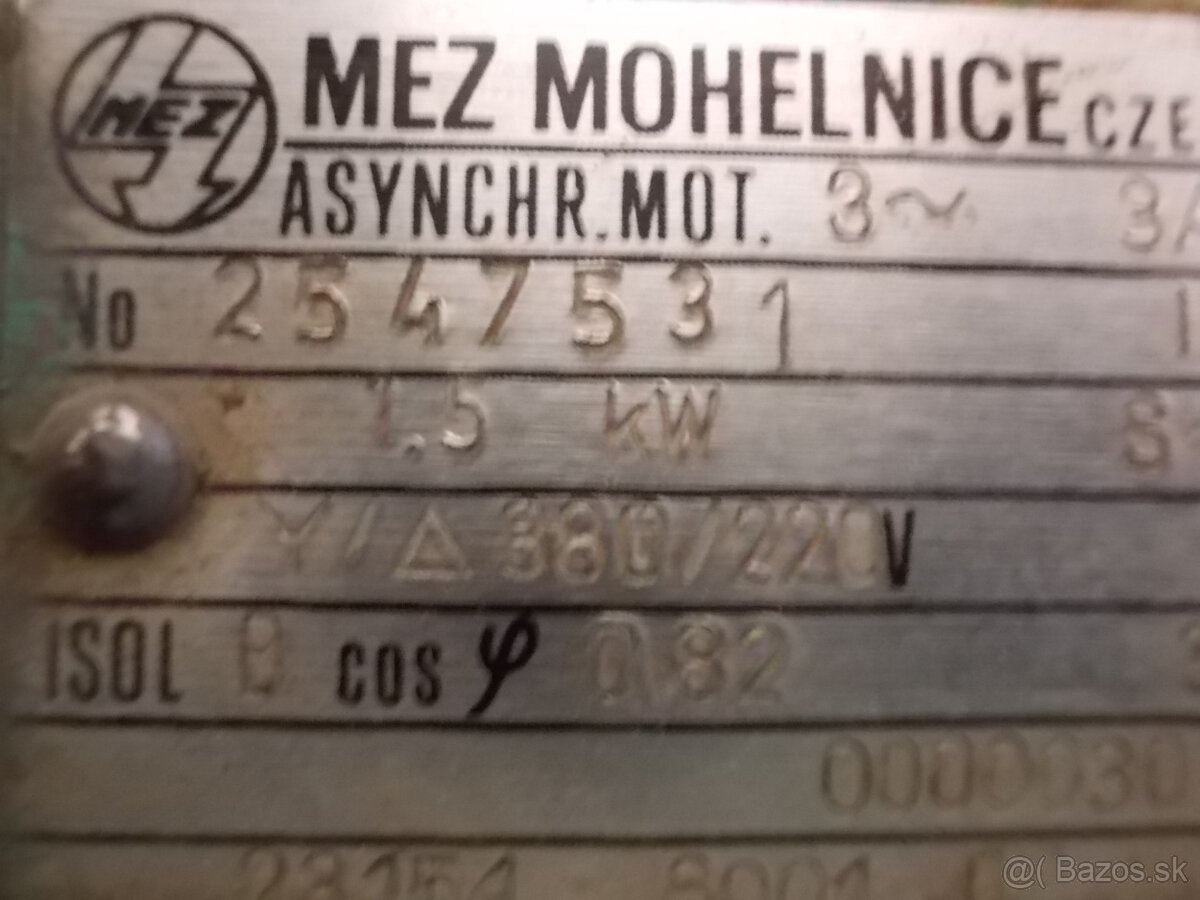 predam rozne elektromotory a aj prevodovky - 7