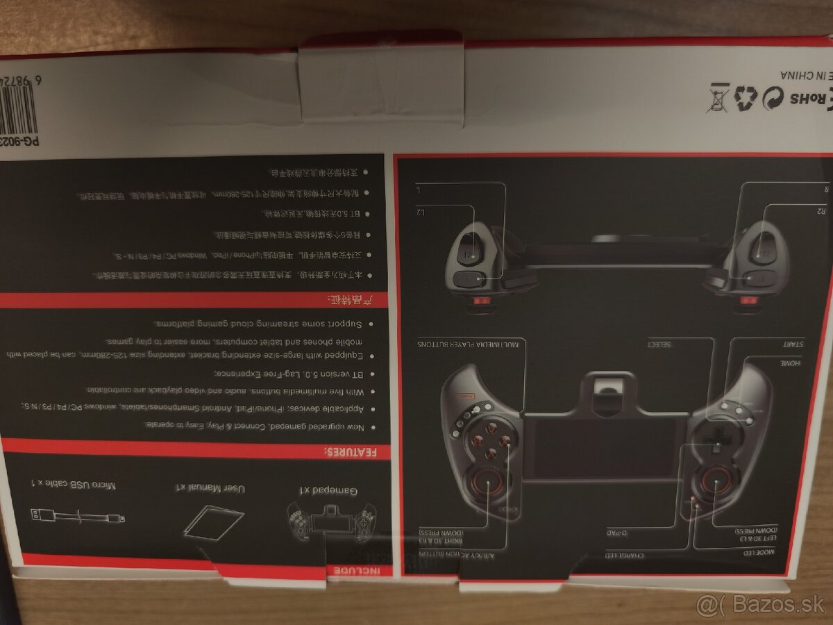 bezdrôtový herný ovládač iPega PG-9023s. - 7