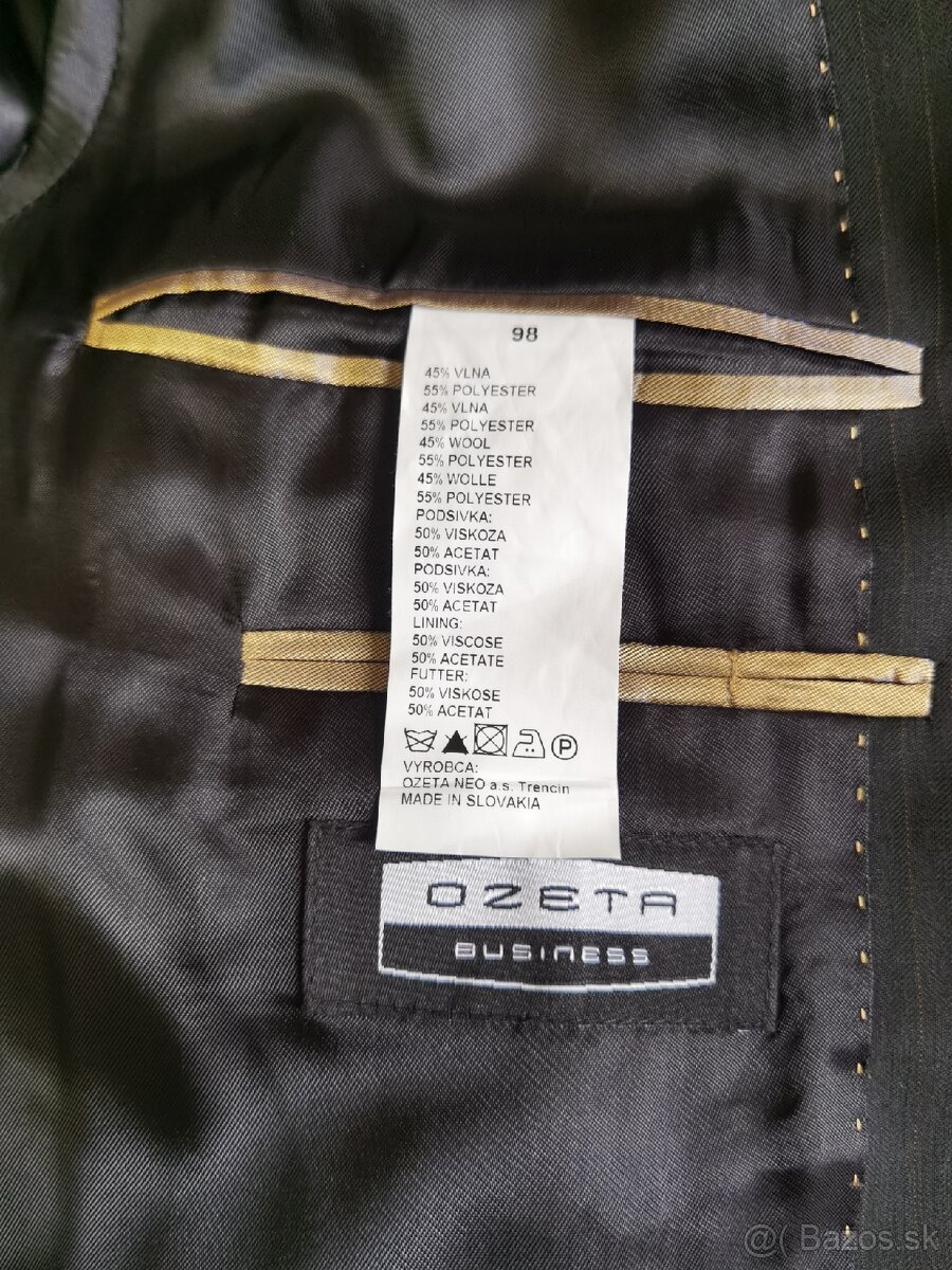 Pánsky oblek OZETA - 7