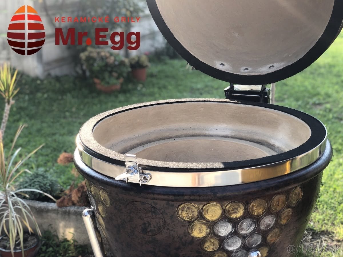 NOVÝ - Keramický grill Mr. Egg - Fish - 18" a 20" - 7