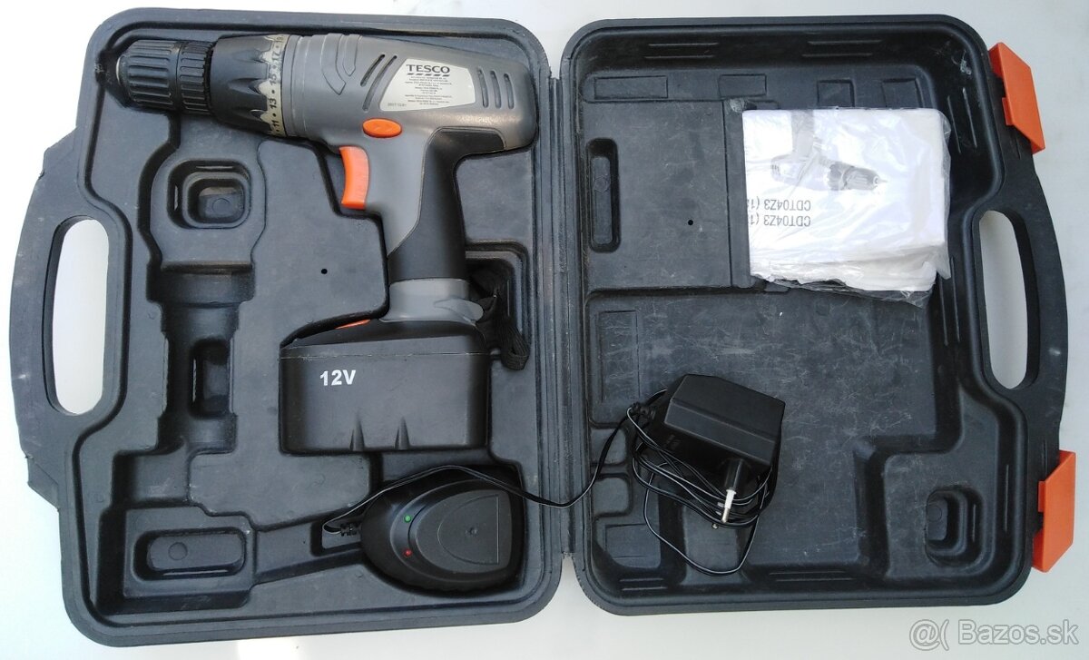 Aku vŕtačka a skrutkovač 12V 14,4V 18V - 7