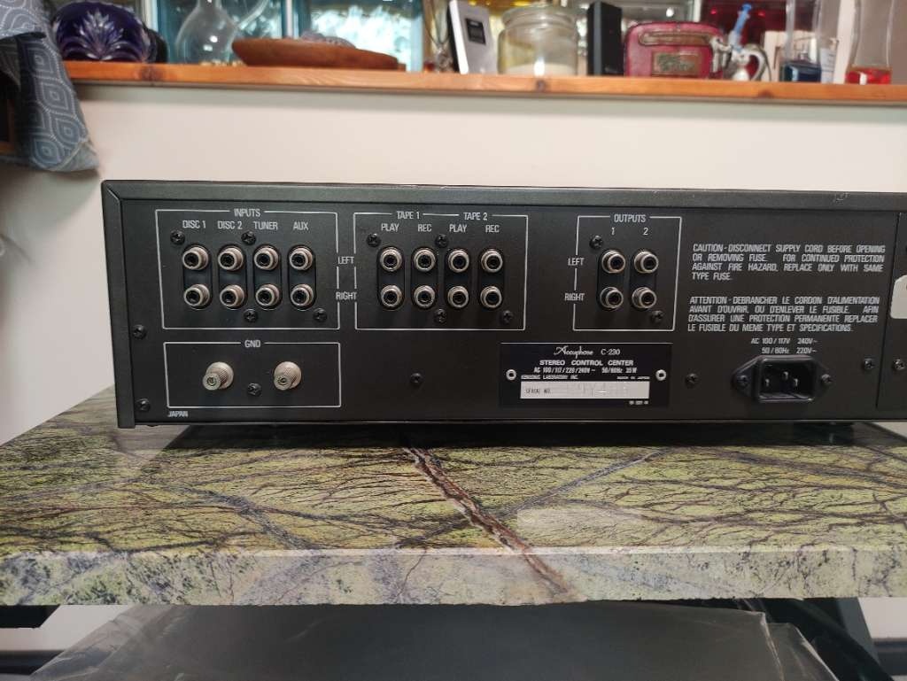 Accuphase C-230 P-260 high-end pre+power amplifier - 7