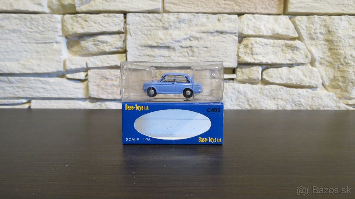 Stará autíčka modely Base-Toys 1:76. - 7