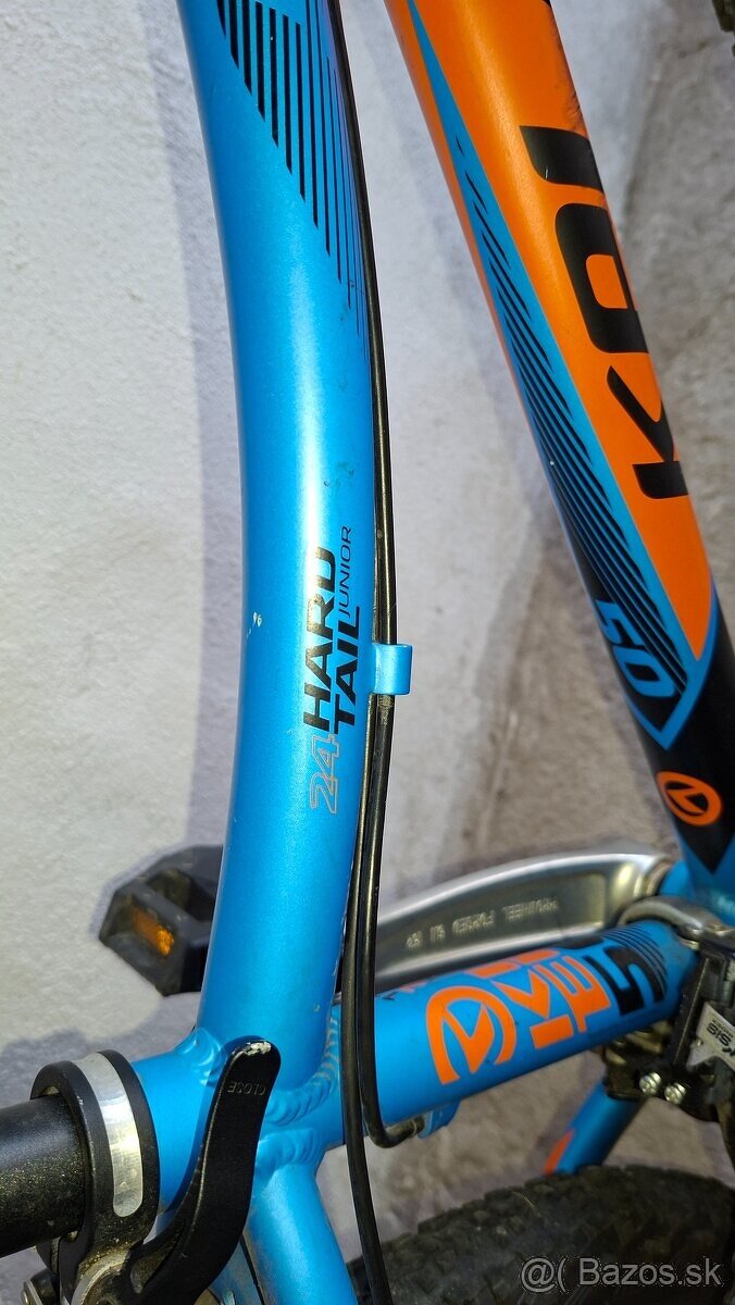 Horský bicykel KELLYS veľkosť 24, junior - 7