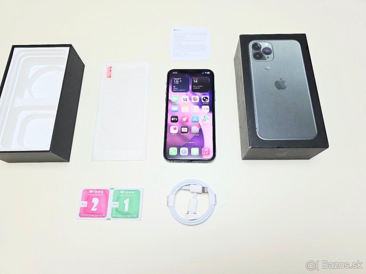 APPLE IPHONE 11 PRO 256GB SPACE GRAY ,BATERKA 100% - 7