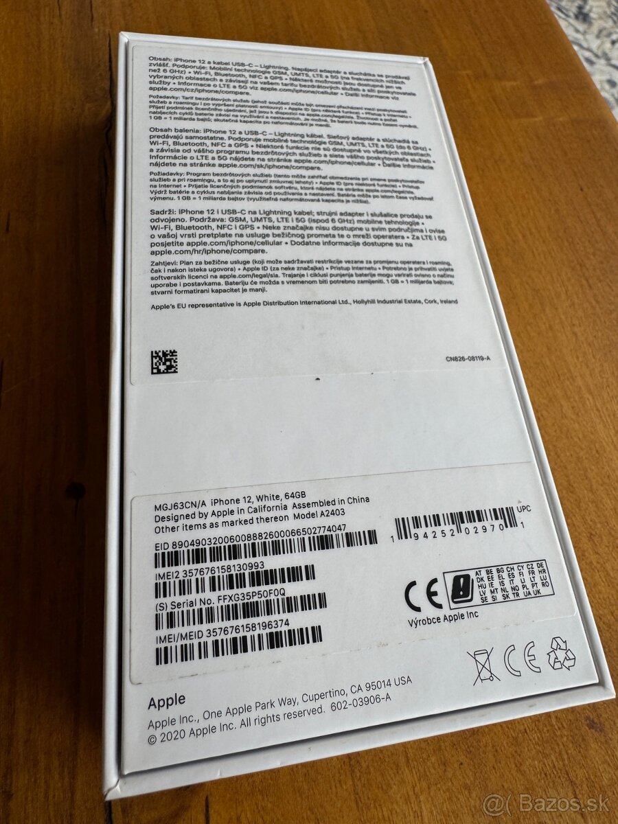 Apple Iphone 12 White 64GB - 7